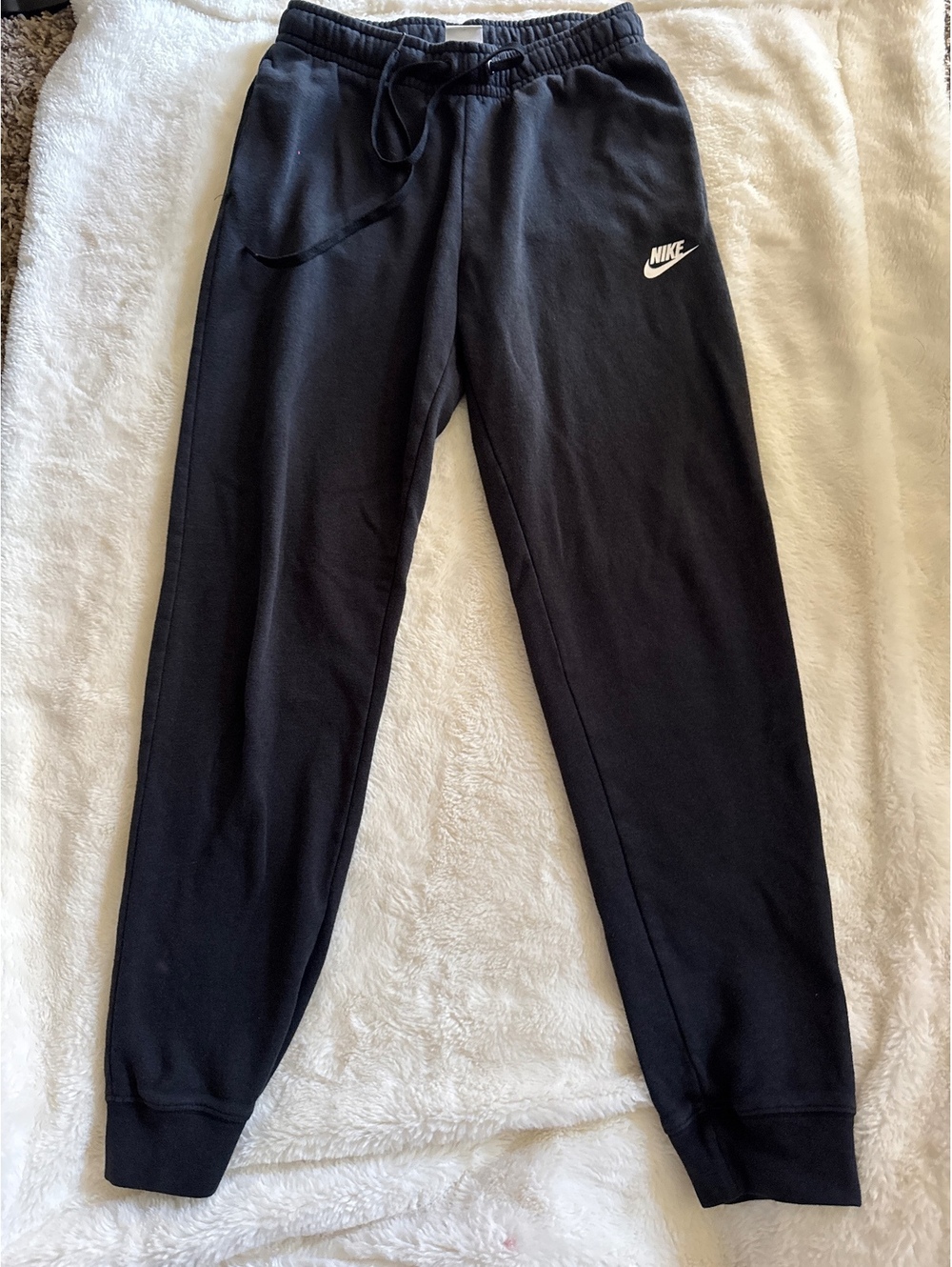 Nike Men's Black Fleece Jogger Sweatpants Size Small